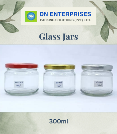 300ml Glass jars