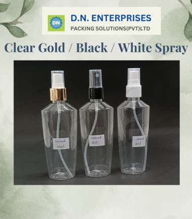 Clear Gold / Black / White Spray