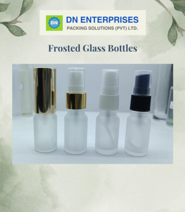 Frosted Glass Bottles