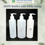 HDPE Bottles With White Pump