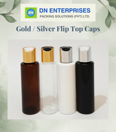 Gold / Silver Flip Top Caps