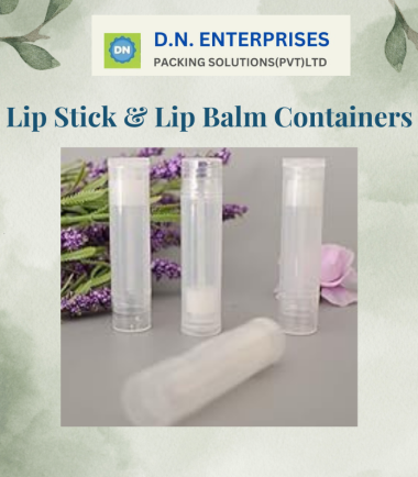 Lip Stick & Lip Balm Containers