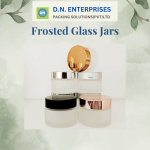 Frosted Glass Jars