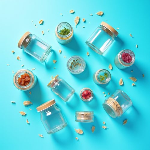 Cosmetic / Food Jars - Glass