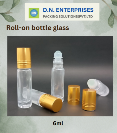 Roll-on bottle glass