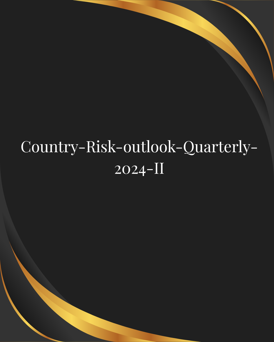 Quarterly Risk Outlook 2nd Quarter 2024 cover