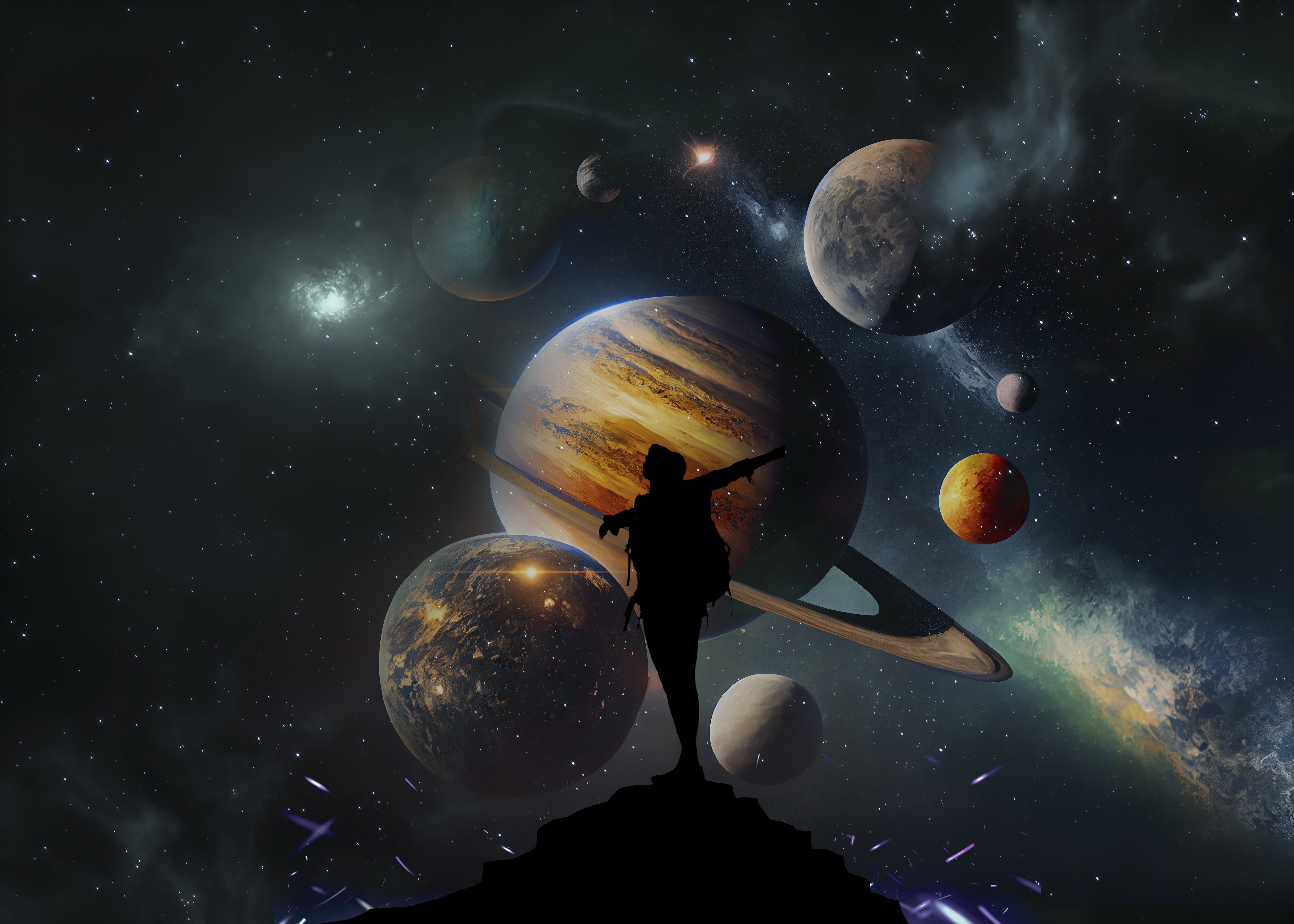 Person in a white shirt, focus on hand with bracelet