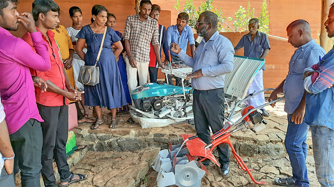The Inauguration of the Framer Field School at Thirappane, Anuradhapura opening