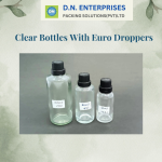 Clear Bottles With Euro Droppers