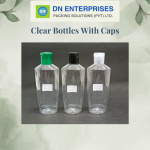 Clear Bottles With Caps